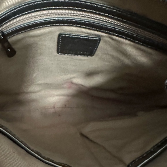 Vintage Burberry Dryden Nova Check Crossbody Bag with Patent Pewter trim GUC - Picture 9 of 16